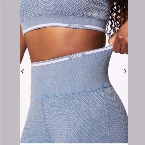 SOUL BY SOULCYCLE - Mineral Wash Miles and Miles Legging NEW (with tags) size L - Picture 2 of 8